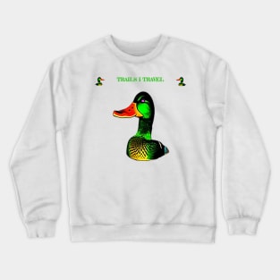 Duck Design Crewneck Sweatshirt